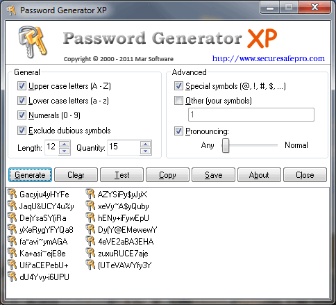 Random Password Generator Application