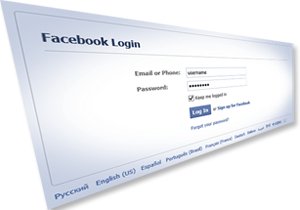 Online Form with a Login and a Password Fields